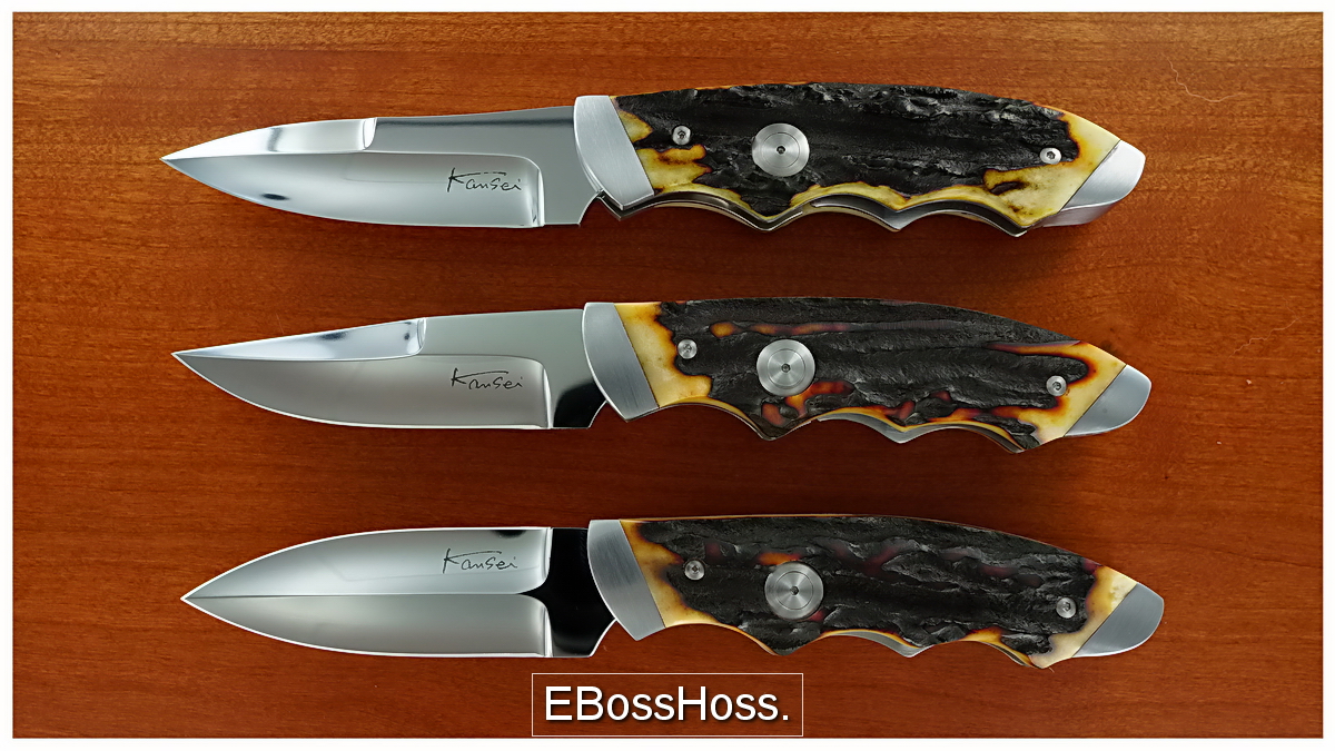 Kansei Lovelessstyle Sheath Knife / PushDagger Convertible EBossHoss Knives